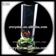 blank crystal trophy X105